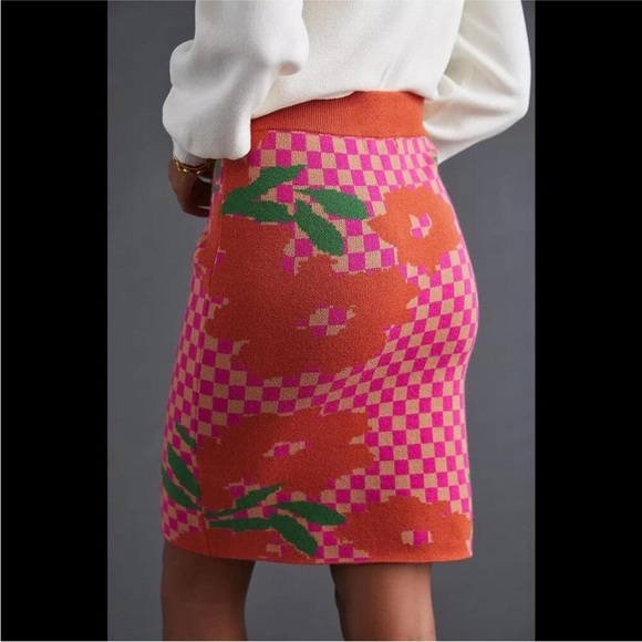 Anthropologie Blossom Sweater Mini Skirt NWT - Picture 3 of 9